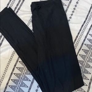 Lularoe Black Leggings OS